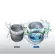 SAMSUNGเครื่องซักผ้าฝาบน7.5กิโลกรัม1ถังWA75H4000SGSTปกป้องเนื้อผ้าให้อ่อนโยนWobbleระบบAirTurboDryingSystemลดเวลาในการตาก