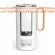 Mex electric kettle KPLG105TW rotate 360 ​​degrees power 420watt, not hot, reduce marks with 2 layers of protection design.
