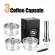 Icafilas Refillable Reusable Coffee Filters Stainless Steel Coffee Capsules Pod Cup For Lavazza Espresso Point Machine