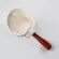 Reusable Flannel Fabic Coffee Filter for Drip Coffee Maker Handmade Cloth Coffee Strainer Wood Handle With Metal Ring