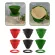 Foldable Pour Over Cone Dripper Reusable Coffee Filter Cup Holder Silicone Portable Filter Makers Travel Cone Camp Drip