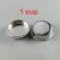 51mm Coffee Filter Basket Stainless Steel Cup Filter Basket for the Bottomless Portafilter with 1-2 2-4 cups