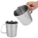 Stainless Steel Measuring Cup Milk Coffee Frothing Pitcher Coffee Kettle with Scale Handle for Latte Art Baking Tool