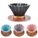 Espresso Coffee Filter Cup Cup Ceramic Origami Pour Over Coffee Maker with Stand V60 Funnel Dripper Coffee Accessories