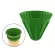 Collapsible Silicone Coffee Dripper Portable Reusable Coffee Filter Cone Cup for Camping Hiking Backpacking