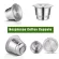 Stainless Steel Coffee Capsule For Nespresso Maker Espresso Coffee Filter Pod Reusable Refillable Coffee Cup Basket