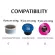 ICAFILAS Reusable Coffee Filters Coffee Capsules Pod for Lavazza Espresso Point Machine Refillable Stainless Steel Capsule