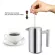 French Press Coffee Pot Barista Stainless Steel Cafetieres Coffee Tea Filter Coffeeware Plunger Pitcher Coffee Accessories