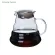 Heat-Resistant Pour Over Glass Coffee Pot Filter Coffee Craft Hand Drip Coffee Pot Pyrex Heat-Proof Coffee Kettle Percolator