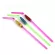 50pcs/Pack Plastic Straws Craft Straws Party Supplies Fluorescent Umbrella Party Disposable Features Straw