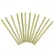 Organic Bamboo Drinking Straw Biodegradable Alternative to Plastic Glass Stainless Strawl Travel Pouch Set Clean Brush