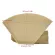 101 102 4.5cm 5.0cm 40 Pcs "v" Shape Coffee Cup Filter Paper Espresso Machine Mocha Pot Strainer Sheet