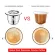 ICAFILAS ECO-Friendly Package Refillable Capsule Corp for Nespresso Reusable Pod Stainless Steel Upgrade Version