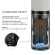 Portable French Press 350ml Coffee Maker Black Plastic Double Wall Mug Filtration Water Isolation Tea Coffee Cup