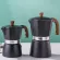 Aluminum Moka Pot Stove Coffee Maker Moka Pot Percolologor Presser Stainless Italian Espresso Brewer for Home Kitchen Utensils