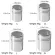 Stainless Steel Chocolate Shaker Cocoa Flour Icing Sugar Powder Coffee Printing Model Coffee Sifer Lid Shaker Cooking Tools