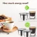 ICAFILAS SVIP Stainless Steel Coffee Capsule for Nespresso REUTICILISAL ISPRER ESPRESSABLE FILLER PODS