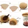 40PCS Hand-Poured Coffee Paper Filter Hand Drip Paper Coffee Fildert Coffee Paper Filter for Kitchen Tools
