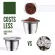Refillable Coffee Capsules Refillable Filters for Nespresso Compappresso Inissia Capsula Nespresso Reluteizable