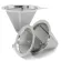 Reusable Coffee Filter Holder Stainless Steel Drip Coffee Filters Funnel Metal Meth Coffee Tea Filter Basket Tools