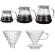 1.2l Stainless Steel Coffee Pot Resistant Glass Household Coffee Filter Tea Making Apparatus Coffee Maker Percolator Teapot