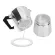1 x Moka Express Seal Milky White Flexible Washer Gasket Ring for Moka Pot Silicone Seal Espresso HG4840-HG4843 6
