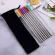 304 Stainless Steel Straws Metal Reusable Straight Bent Drinking Straw With Case Cleaning Brush Set Party Bar Accessory