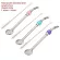 2pcs Premium Sus18/10 Stainless Steel Yerba Mate Bombilla Straw Long Enough With Cleaning Brush And Removal Filter Head