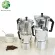 Duolvqi Aluminum Coffee Maker Dualer Dura Cafeteira Expresso Percolator Pot Pote Pot Practical Moka Coffee Pot 50/100/150/450/600ml