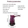 600w Electric Coffee Percolator Coffee Maker Electric Kettle Turkish Coffee Pot For Home Office
