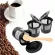 Reusable 3 Pcs Coffee Filter With A Coffee Spoon Refillable Coffee Capsule Espresso Coffee Filters Coffee Maker Kitchen Gadgets