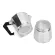 Aluminum European Coffee Moka Pot Portable Espresso Coffee Maker Universal Coffee Pot Latte Percolator Kitchen Accessories Tools