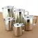 2l Stainless Steel Pull Flower Espresso Frothing Garland Cup Milk Jug Large Capacity Coffee Pot Used by Induction Cooker