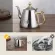Induction Cooker Coffee Maker Pot Stainless Steel Kettle With Fliter Teapot Stove Coffee Maker Pot Tea Coffee Kettle