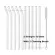 10pcs Smoothie Glass Straws 20cm "L x 8 mm W LEAD-Free Reusable Long Drinking Straws for Smoothie Milkshakes Bubble Tea