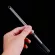 4pcs Straight Glass Tube Reusable Drinking Straw Sucker With Cleaning Brushevents Party Favors Supplies