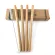 Natural Bamboo Drinking Straw Set Biodegradable Bamboo Straws Reusable Thick Straw Tableware With Cleaning Brush Sugarcane Straw