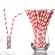 25pcs Environmentally Friendly Biodegradable Disposable Drinking Paper Straws Degradable Bendable Birthday Party Supplies Tool