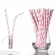 25pcs Environmentally Friendly Biodegradable Disposable Drinking Paper Straws Degradable Bendable Birthday Party Supplies Tool