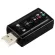 X-TIPS USB Soundcard simulated 7.1 Channel for PC Notebook Black