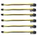 Hot-6 Pac 6 Pin Me To 8 Pin 62 Me Pcie Adapter Power Cable Pci Express Extension Cable For Graphics Video Card 30cm