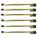 Hot-6 PAC 6 Pin Me To 8 Pin 62 ME PCIE Adapter Power Cable PCI Express Extension Cable for Graphics Video Card 30cm