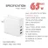 65w Pd Fast Charger Qc3.0 Quc Charger For Macbo Switch Type C Usb Charger For Iphone For Samng Wl Lap Adapter