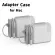 Tive Case for E Macbo Charger Travel Cord Organizer Pat USB C 29W 61W 60W 87W 96W 20V 16.5V Power Adapter