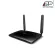 TP-Link Router 4G LTE 300Mbps4Port LAN Model MR6400, 3-year-old SIM warranty