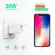 QC3.0 PD18W 30W 45W 60W 65W WL Charger USB-C Power Adapter for Macbo USB-C Laps for iPhone 11 iPad S10 P30