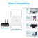 5ghz Wireless Wifi Repeater 5g 2.4g Wifi Router 1200mbps Amplifier Wi Fi Extender Long Range Wi Fi Repeater Signal Wi Fi Booster