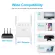 5g Wireless Wifi Repeater 1200mbps Router Wifi Extender Long Range Booster Wi-Fi Signal Amplifier 5ghz Wi Fi Internet Repiter