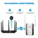 Kebidu 2.4g Wireless Wifi Repeater Wifi Extender 300Mbps Wi-Fi Amplifier Long Range Wifi Signal Booster Wifi Router Repeater