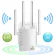 Wireless Wifi Repeater Router 300/1200mbps Dual-Band 2.4/5g 4antenna Wi-Fi Range Extender Wi Fi Routers Home Network Supplies